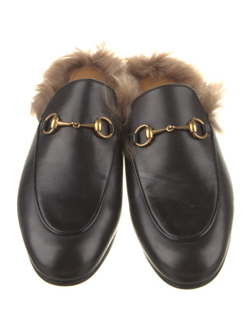 Gucci Leather Mules