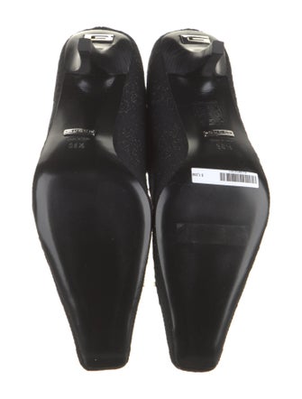 Gucci Leather Printed Sock Boots