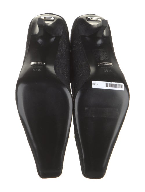 Gucci Leather Printed Sock Boots