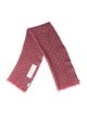 Gucci Wool GG Logo Scarf