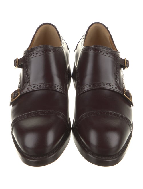 Gucci Leather Monk Straps