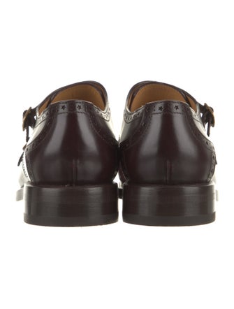 Gucci Leather Monk Straps