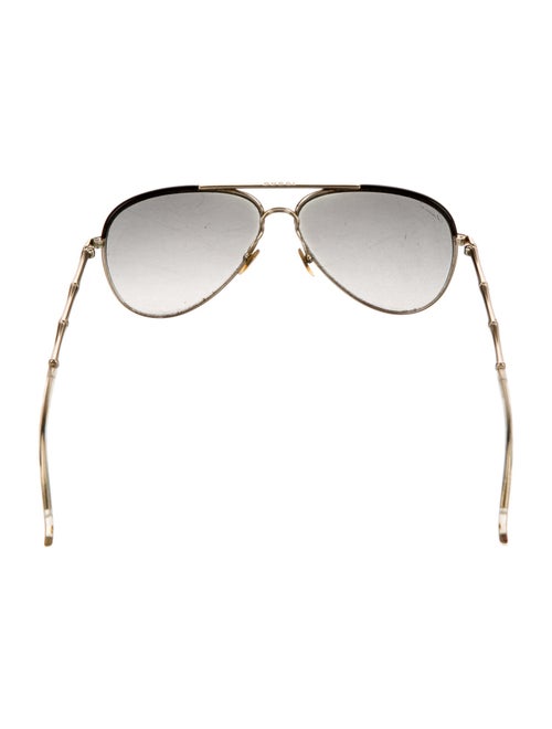 Gucci Interlocking G Logo Aviator Sunglasses