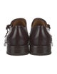 Gucci Leather Lasercut Accents Monk Straps