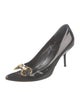 Gucci Horsebit Accent Patent Leather Pumps