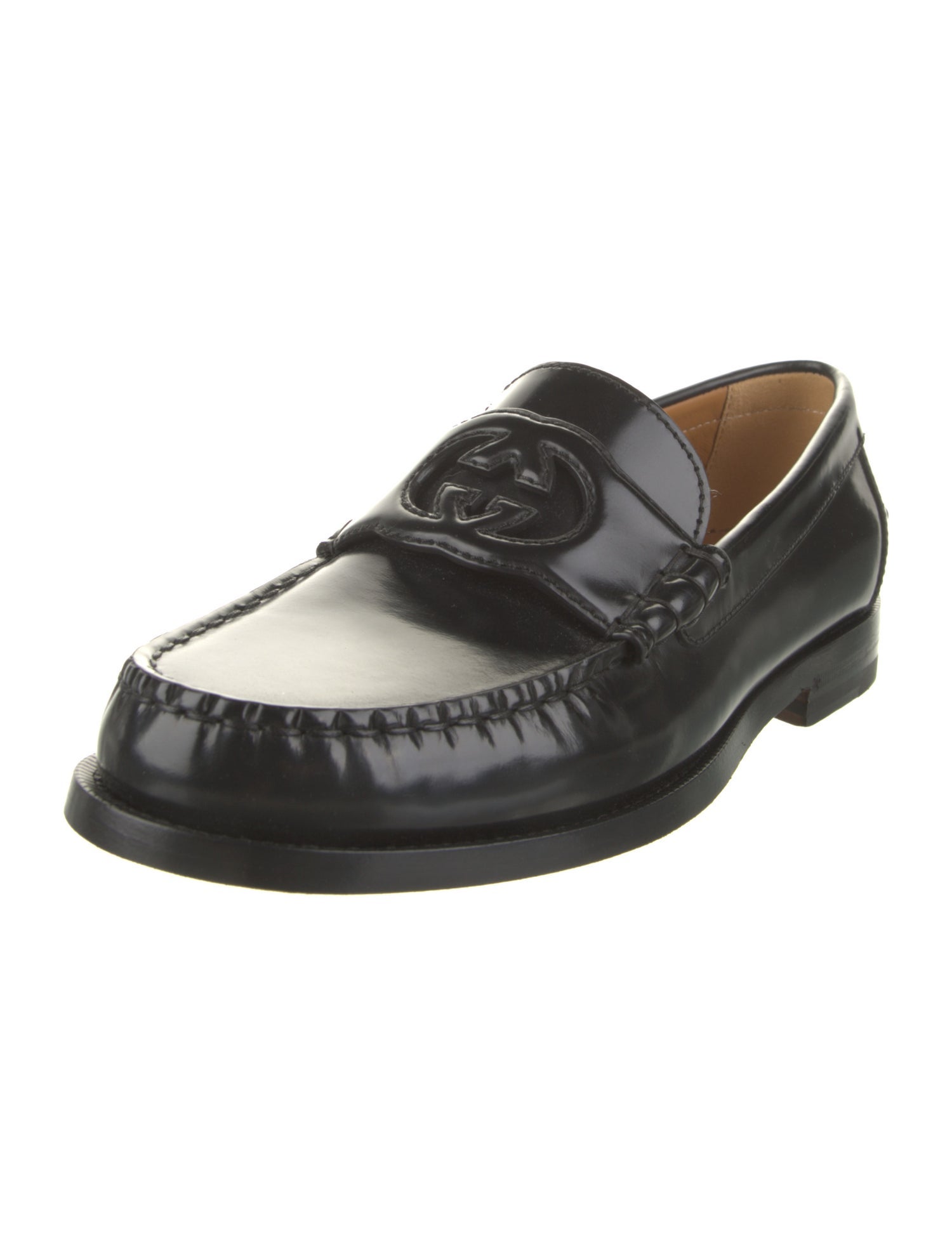 Gucci Leather Dress Loafers