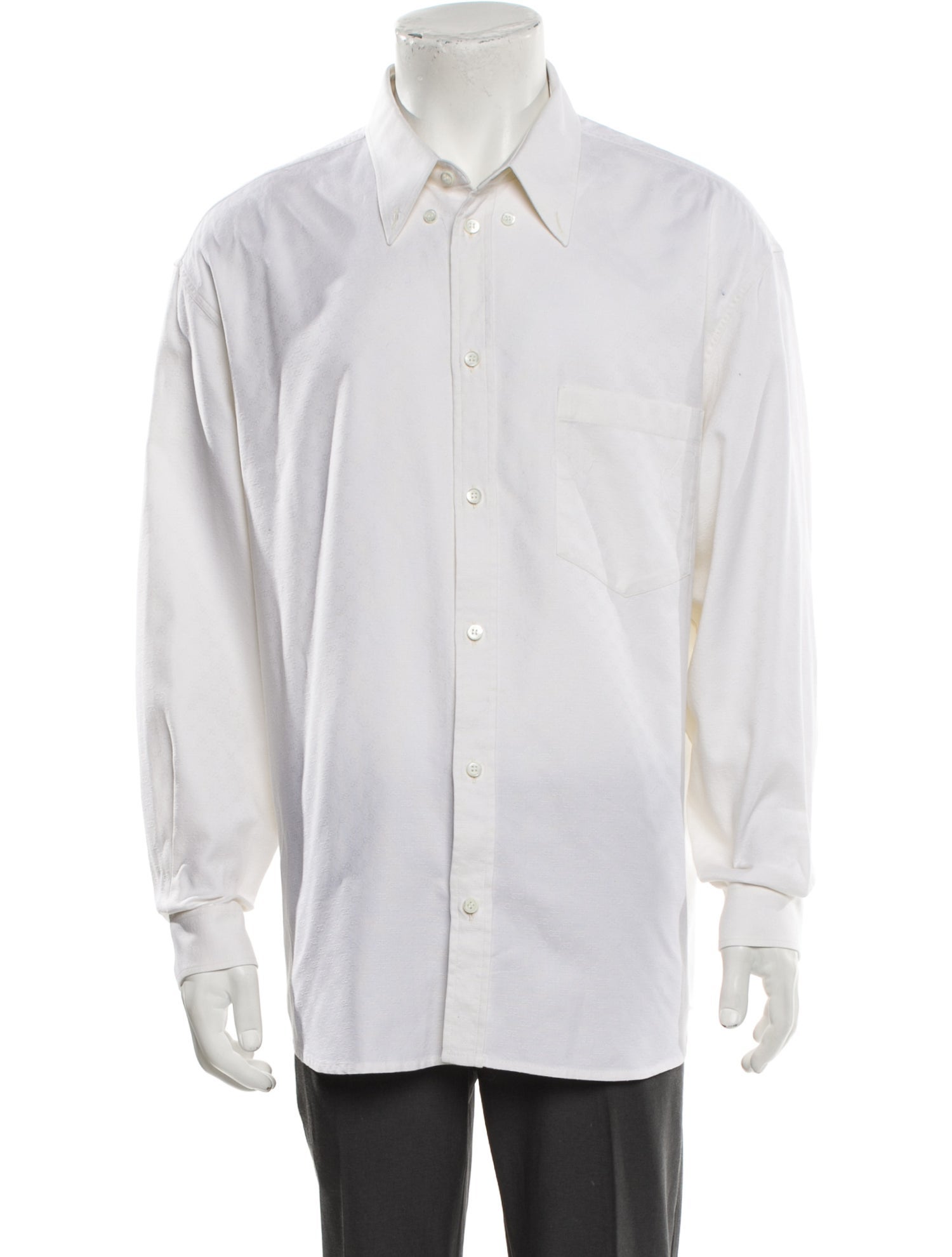 Gucci 2023 Long Sleeve Dress Shirt