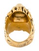 Gucci Faux Pearl Lion Head Ring
