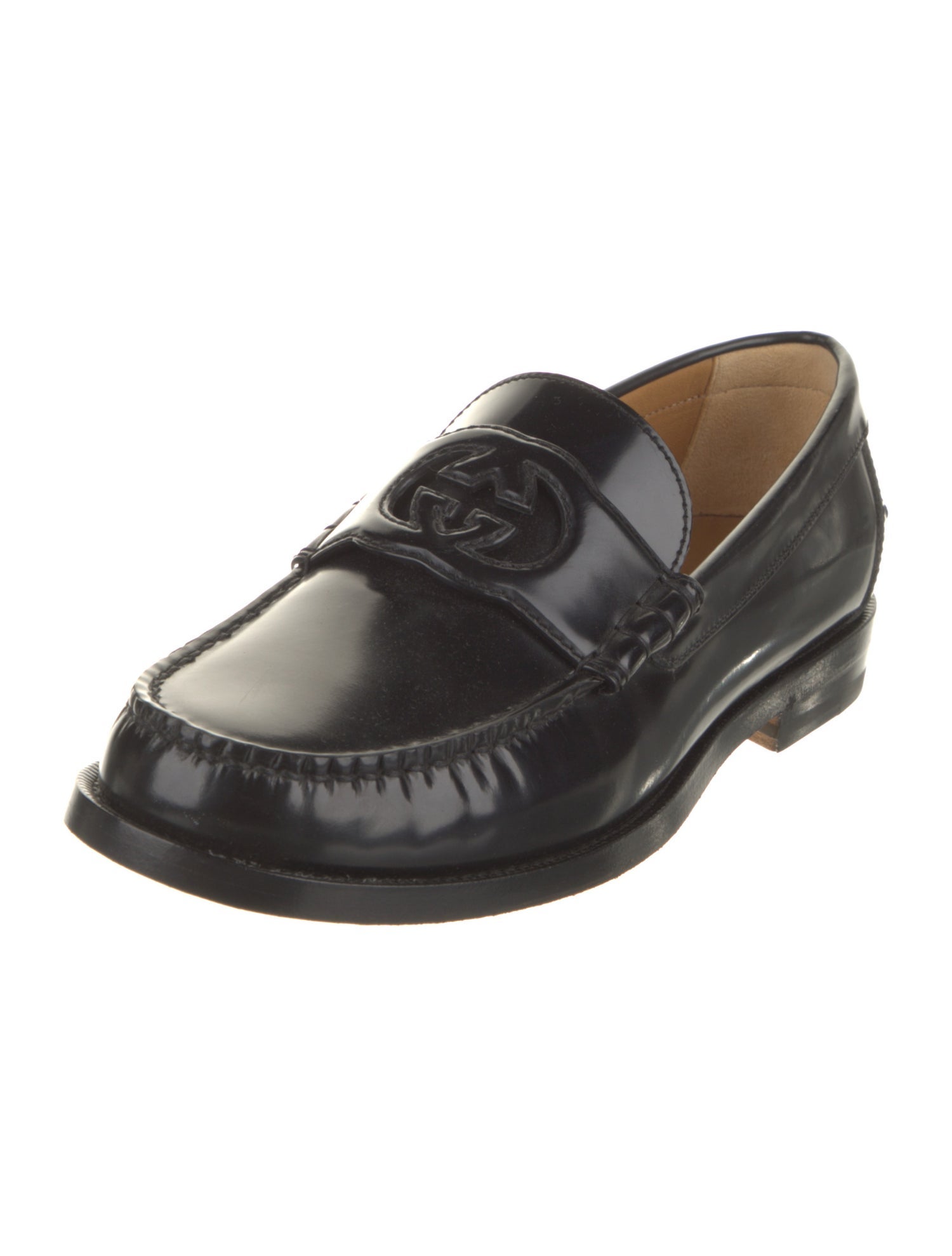 Gucci Leather Dress Loafers