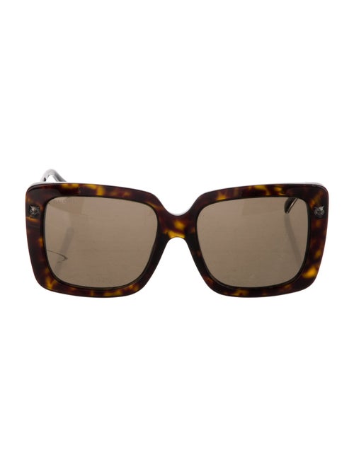 Gucci Interlocking G Logo Square Sunglasses