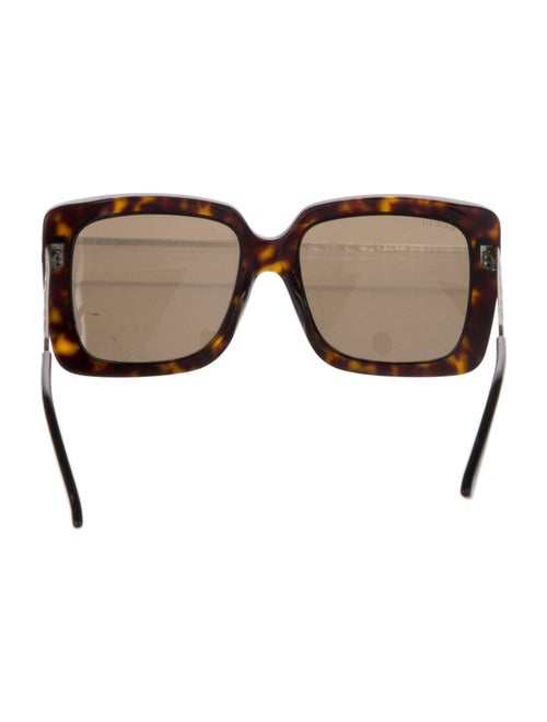 Gucci Interlocking G Logo Square Sunglasses