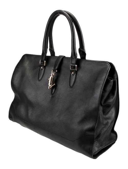 Gucci Piston Lock Top Handle Bag