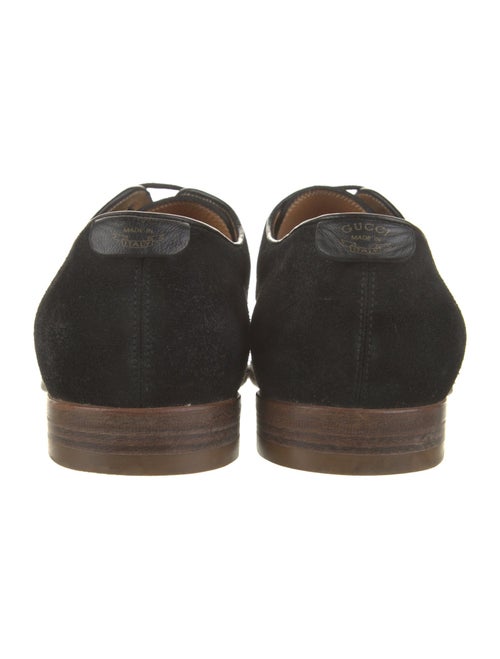Gucci Suede Derby Shoes