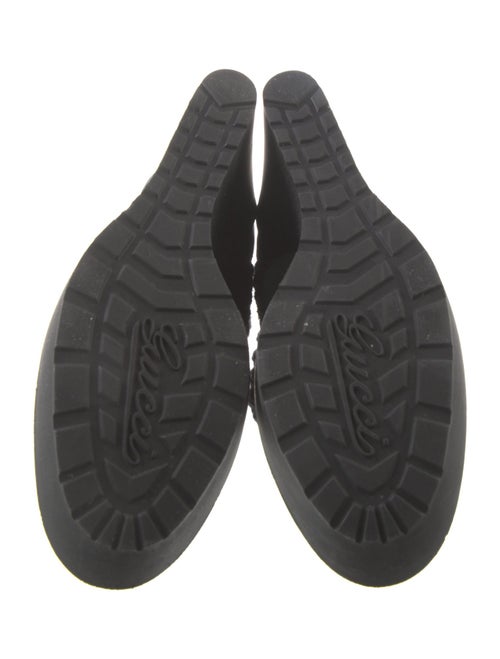 Gucci Interlocking G Logo Leather Sock Boots