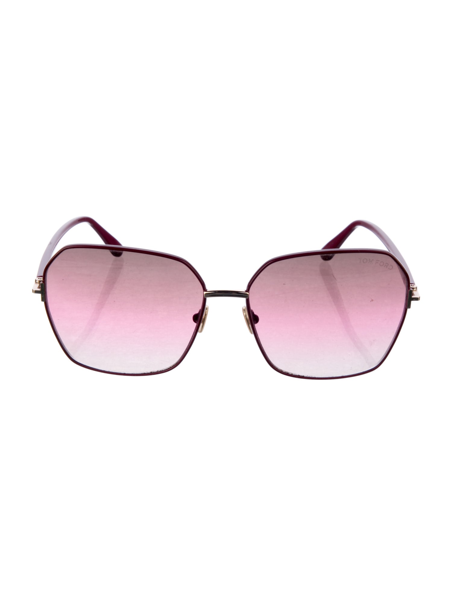 Tom Ford Square Gradient Sunglasses