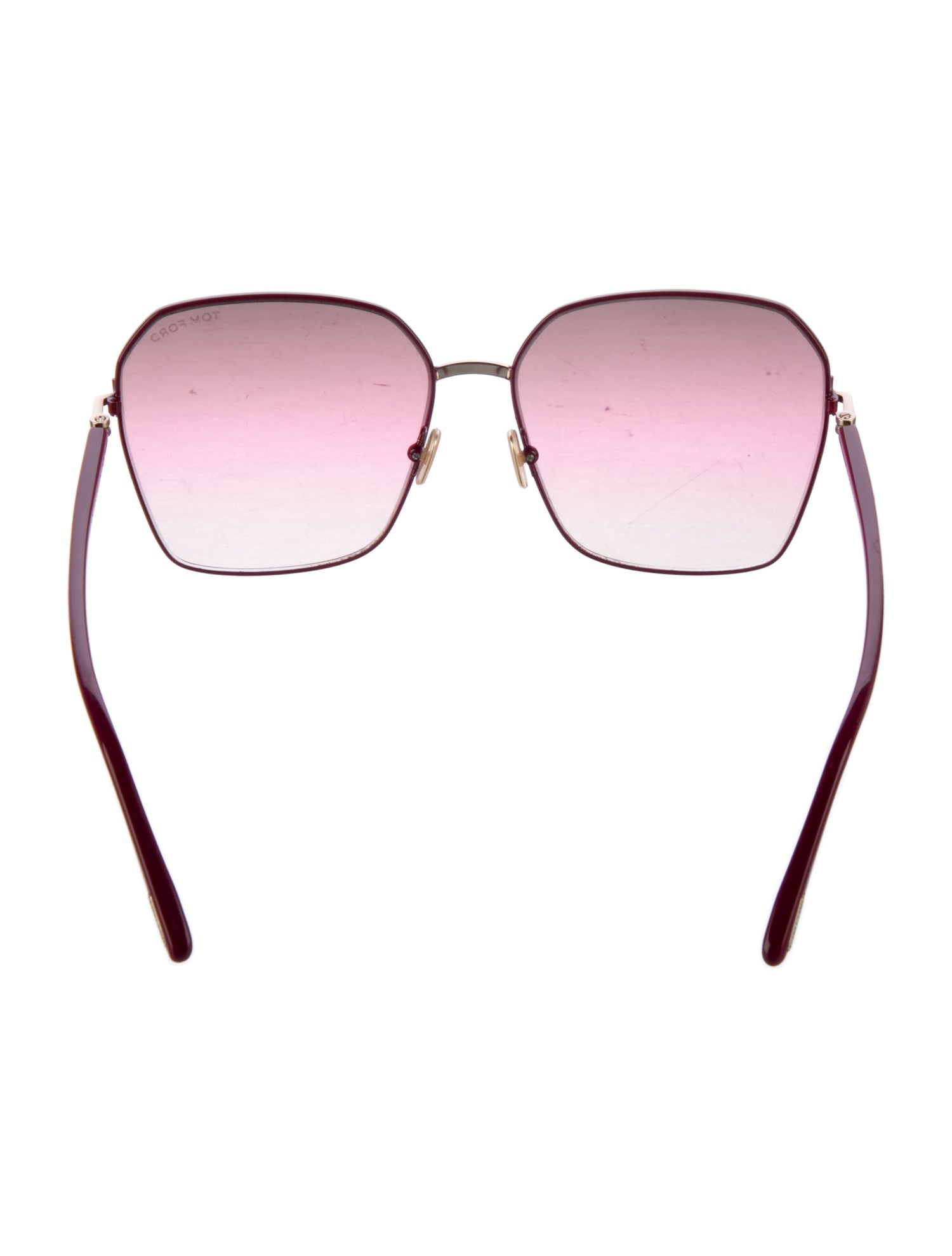 Tom Ford Square Gradient Sunglasses