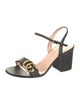Gucci Leather Slingback Sandals
