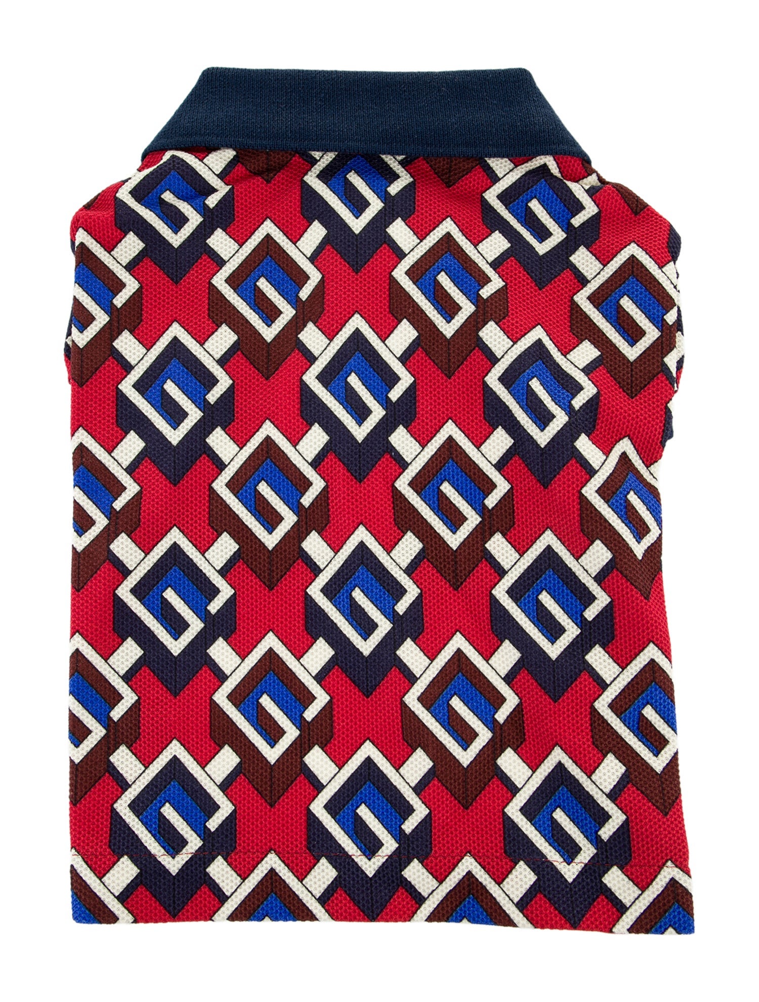 Gucci Isometric G Pet Polo Shirt w/ Tags
