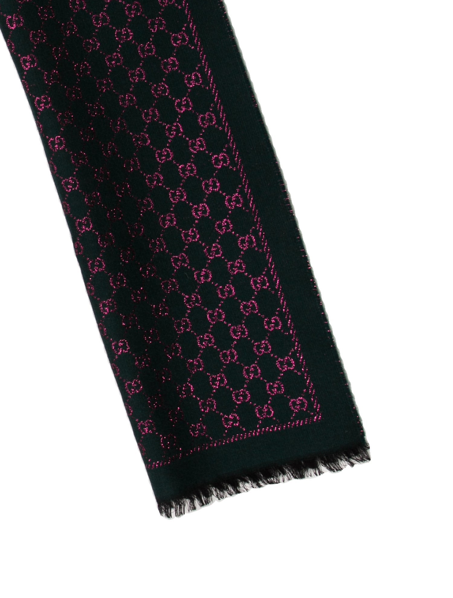 Gucci Wool GG Plus Scarf w/ Tags