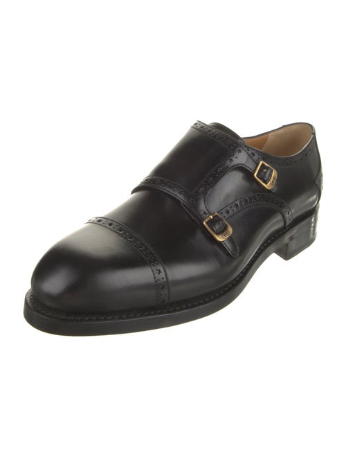 Gucci Leather Monk Straps
