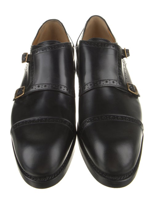 Gucci Leather Monk Straps