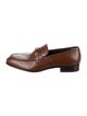 Gucci Horsebit Accent Leather Loafers