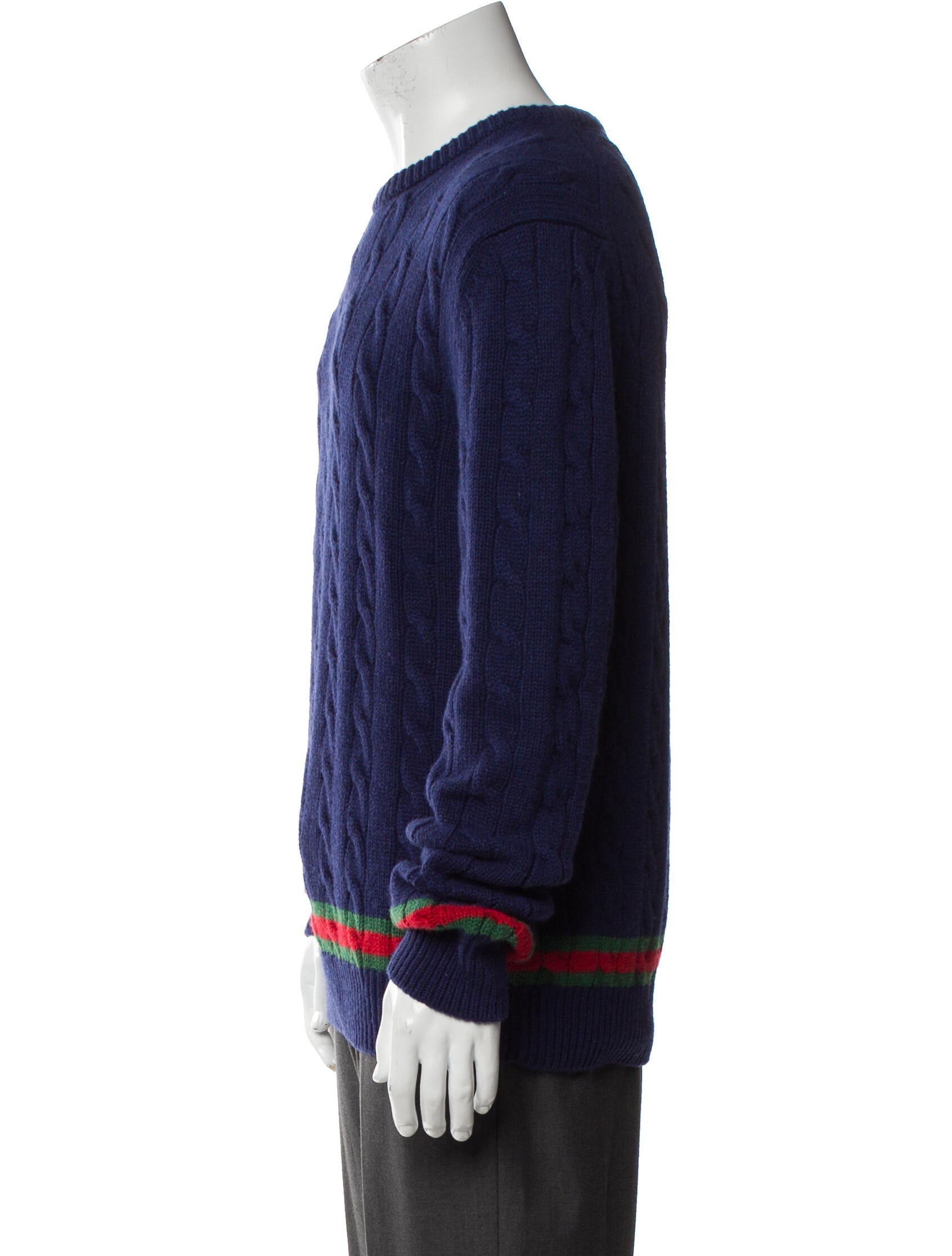 Gucci 2022 Web Accent Pullover