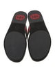 Gucci Web Accent Canvas Flip Flops