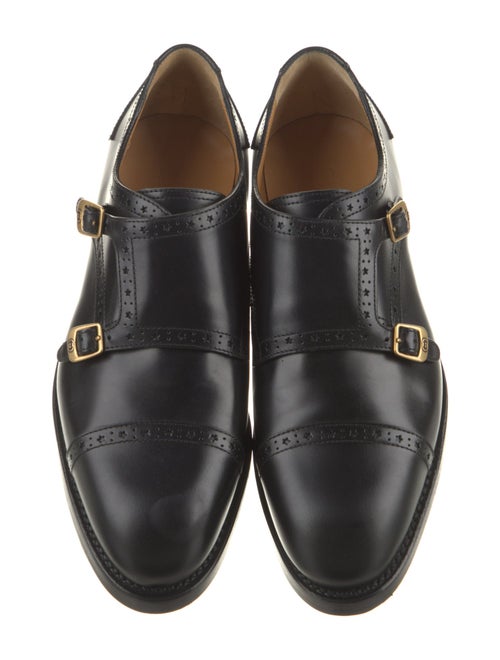 Gucci Leather Monk Straps