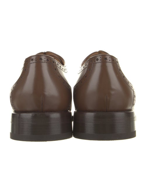 Gucci Interlocking G Logo Leather Brogues