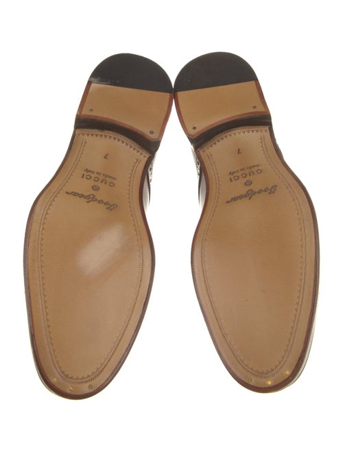 Gucci Interlocking G Logo Leather Brogues