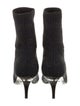 Gucci Double G Logo Glitter Accents Sock Boots