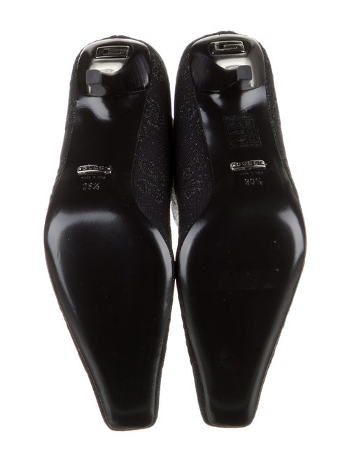 Gucci Double G Logo Glitter Accents Sock Boots