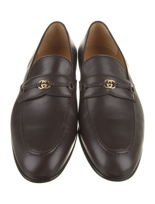 Gucci Interlocking G Horsebit Leather Loafers
