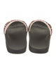 Gucci Sylvie Web Accent Rubber Slides