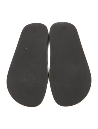 Gucci Sylvie Web Accent Rubber Slides