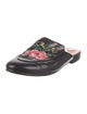 Gucci Horsebit Accent Leather Mules