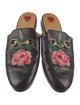 Gucci Horsebit Accent Leather Mules