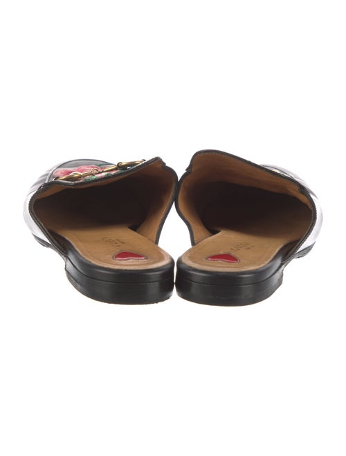 Gucci Horsebit Accent Leather Mules