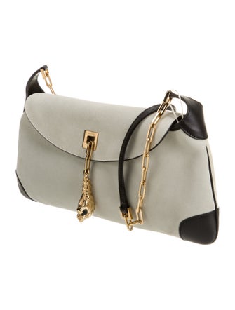 Gucci Suede Shoulder Bag