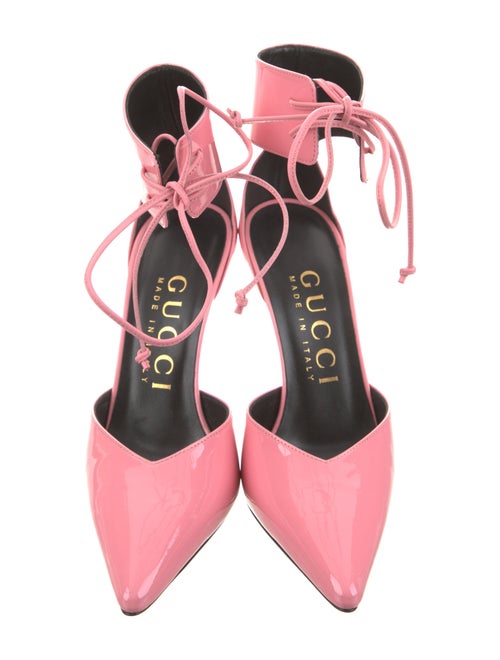Gucci Patent Leather D'Orsay Pumps