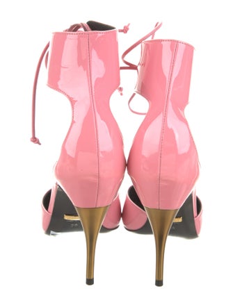 Gucci Patent Leather D'Orsay Pumps
