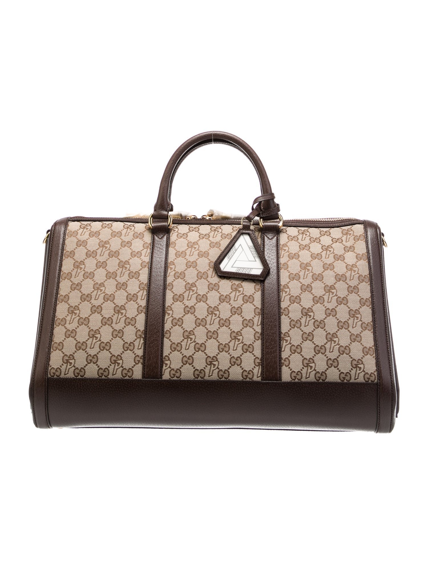 Palace Gucci Canvas Weekender Bag