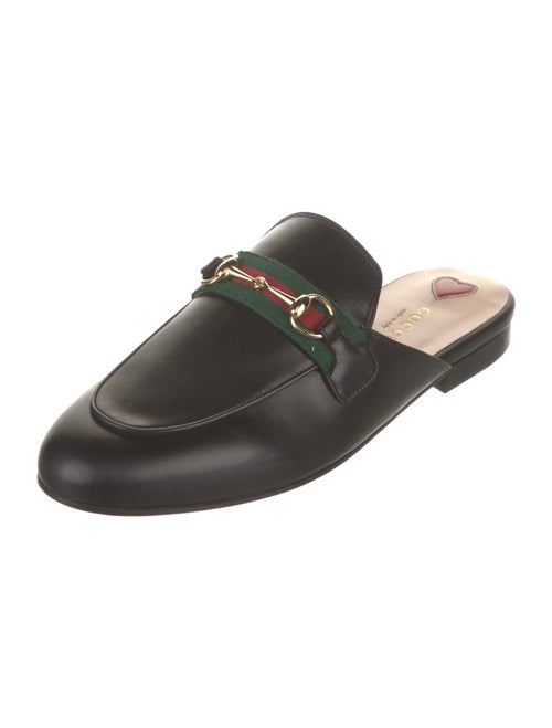 Gucci Leather Mules