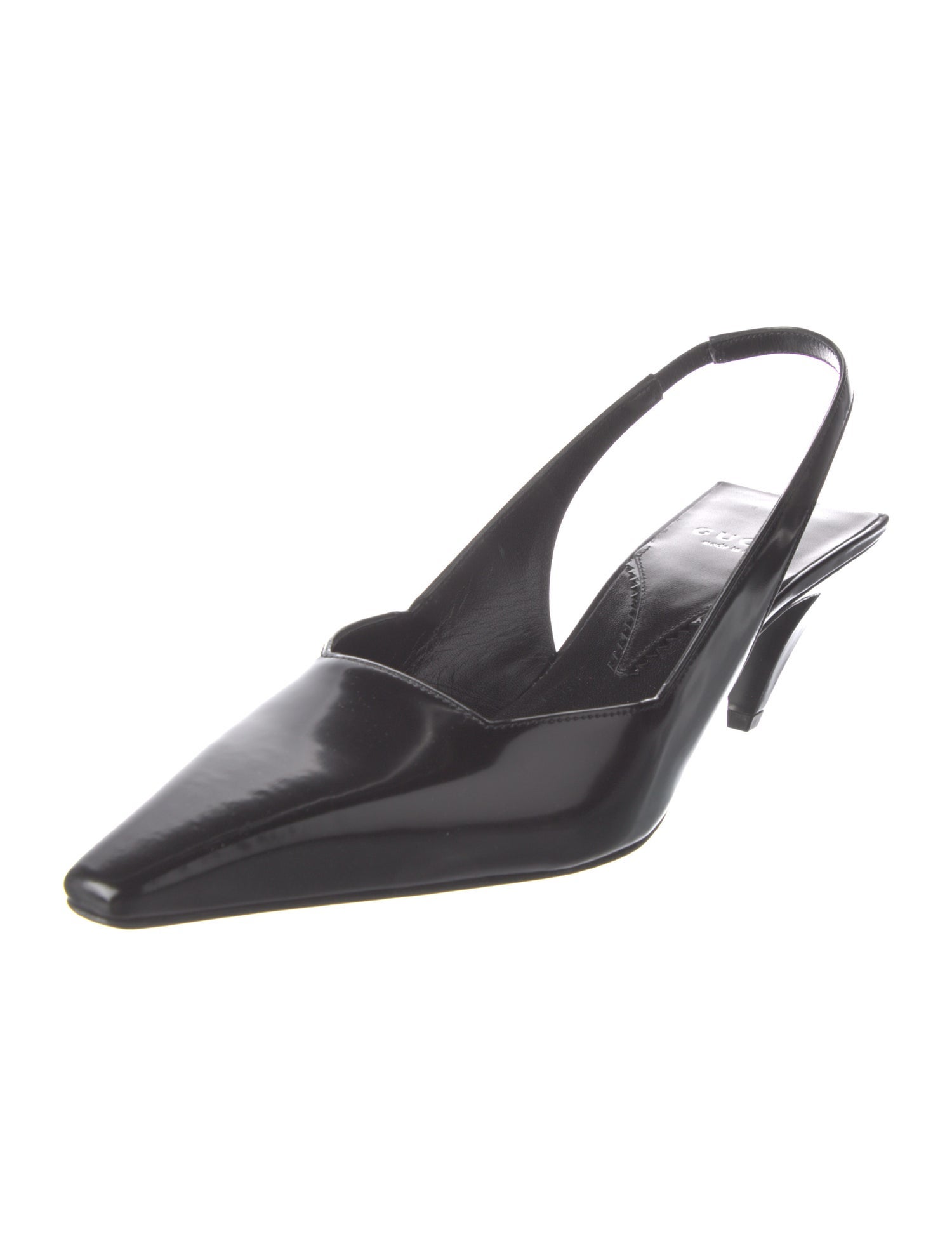 Gucci Leather Slingback Pumps