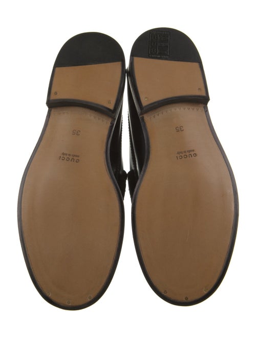 Gucci Interlocking G Logo Leather Loafers