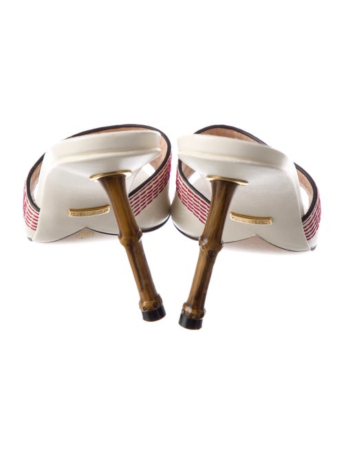 Gucci Leather Printed Slides