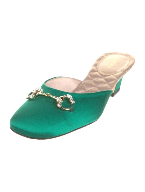 Gucci Satin Mules
