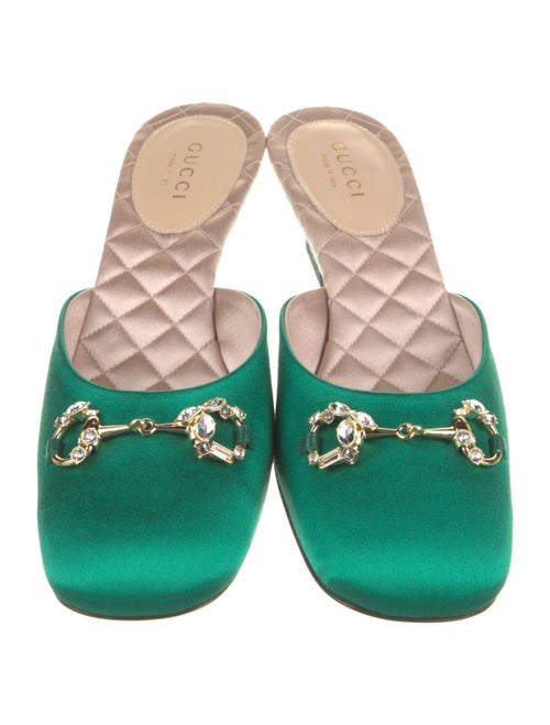 Gucci Satin Mules