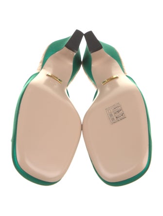 Gucci Satin Mules